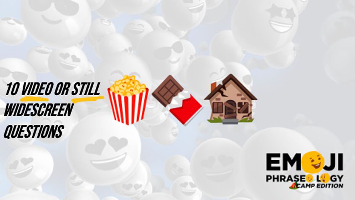 Emoji Phraseology - Camp Edition image number null